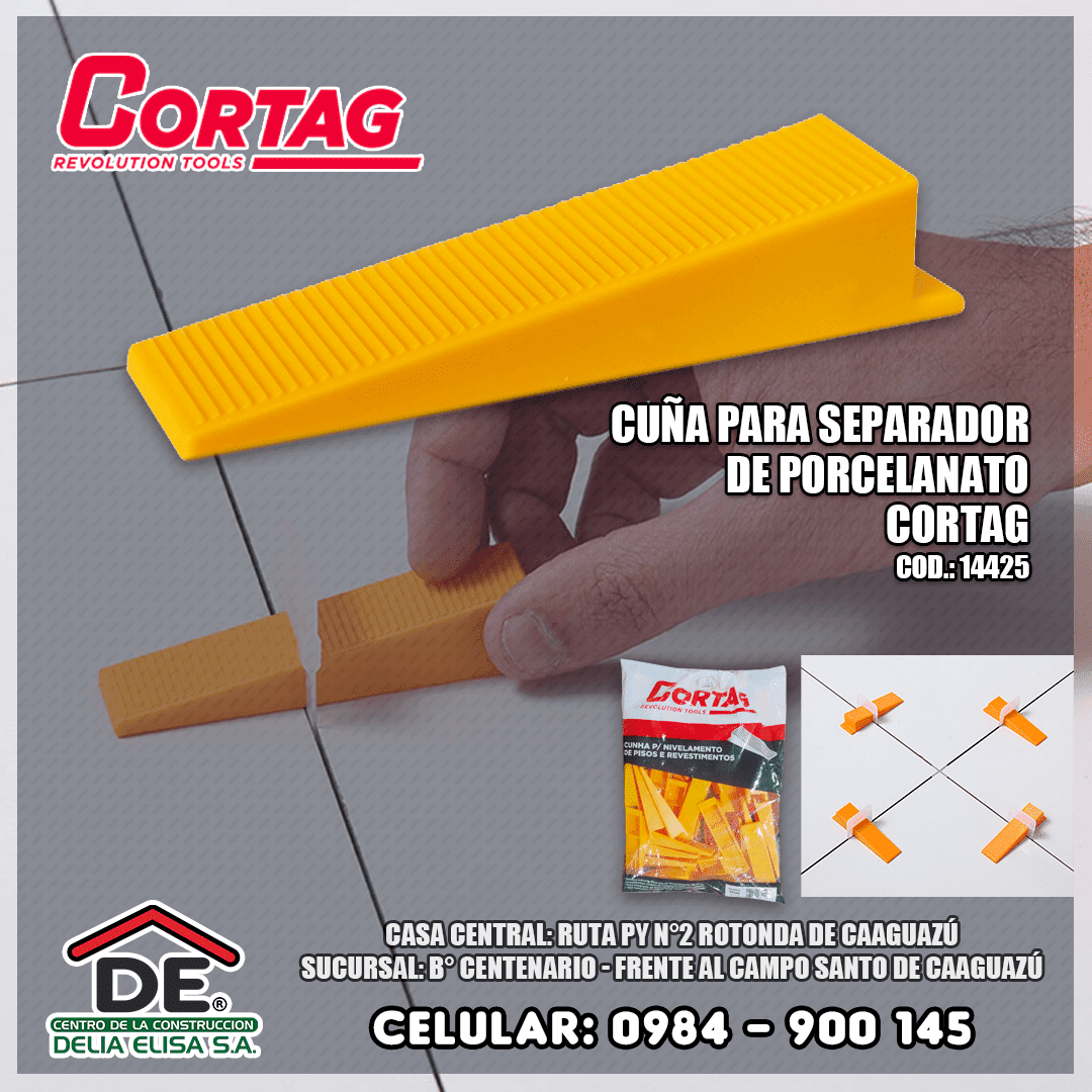 Cu A P Separador Y Nivelador Porcelanato Cortag Xpqt Delia Elisa